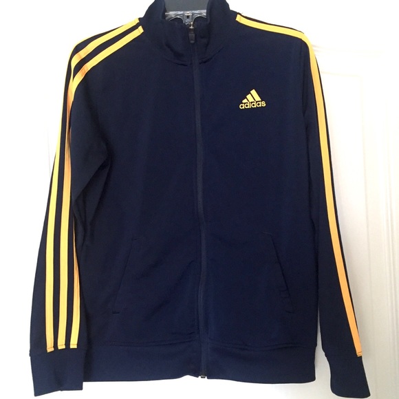 boys blue adidas jacket